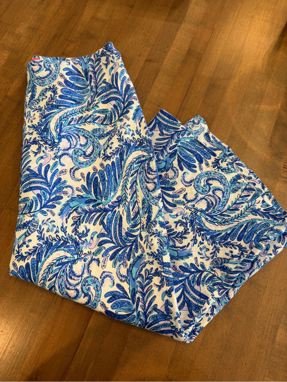 💚 LILLY PULITZER GRETNA LINEN MIDI SKIRT 💚 - Picture 2 of 4